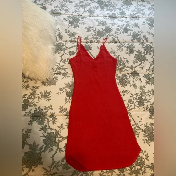 Red Mini Dress - Picture 1 of 2